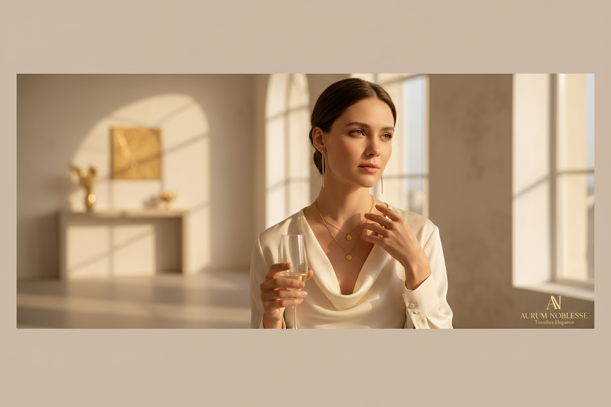 Elegant Gold Jewellery Hero Banner